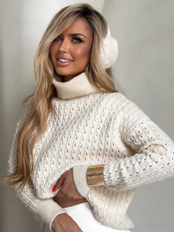 Sweter golf INKO - wanilia