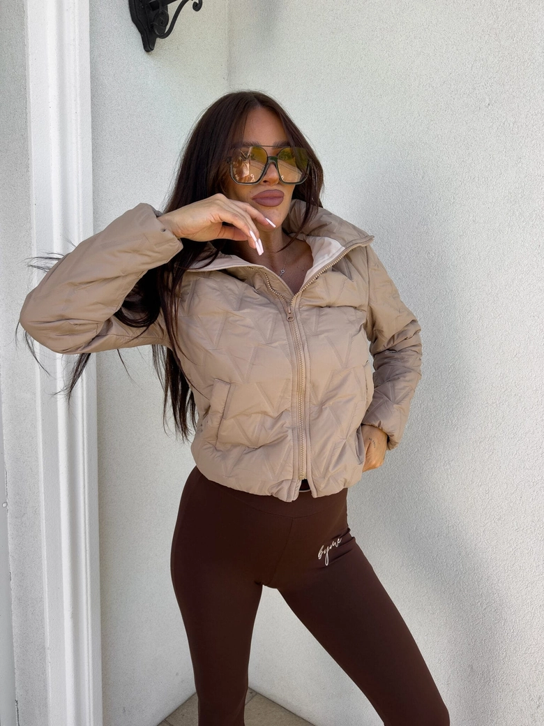 Kurtka VESTE – mleczna czekolada