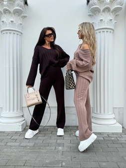 Komplet CANDICE – mokka