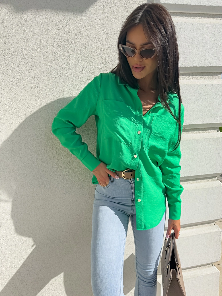 Koszula GOSSIP - zielona