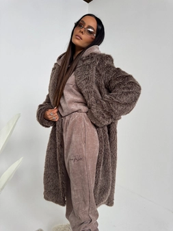 Płaszcz ALPHA czekolada