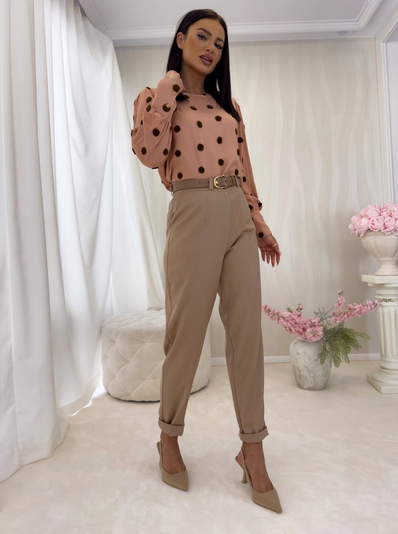 Bluzka LUCA - pudrowy róż C18619