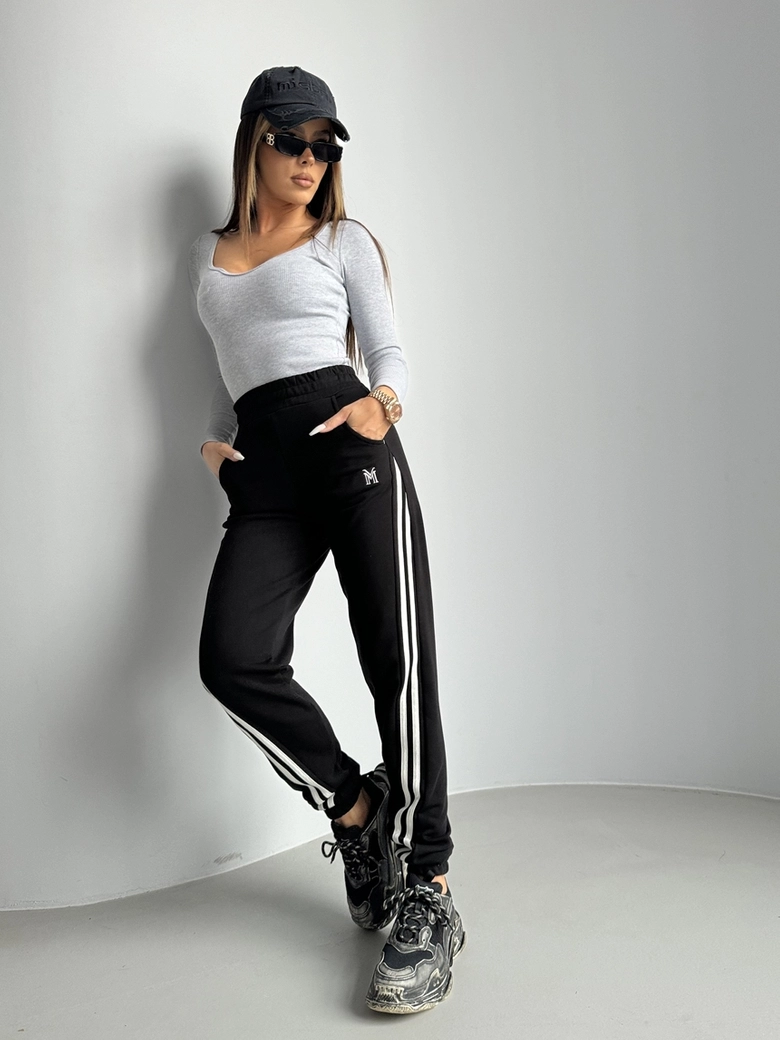 Spodnie czarne Amaze Me T10646