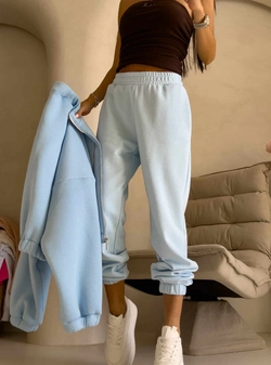 Spodnie dresowe CLASSIC - baby blue