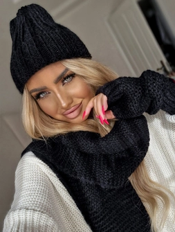 Komplet ALASKA - czarny N18033