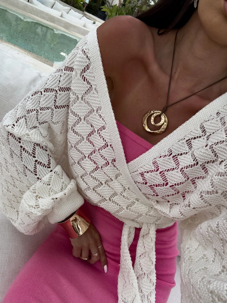 Kimono AMEIRO - ecru