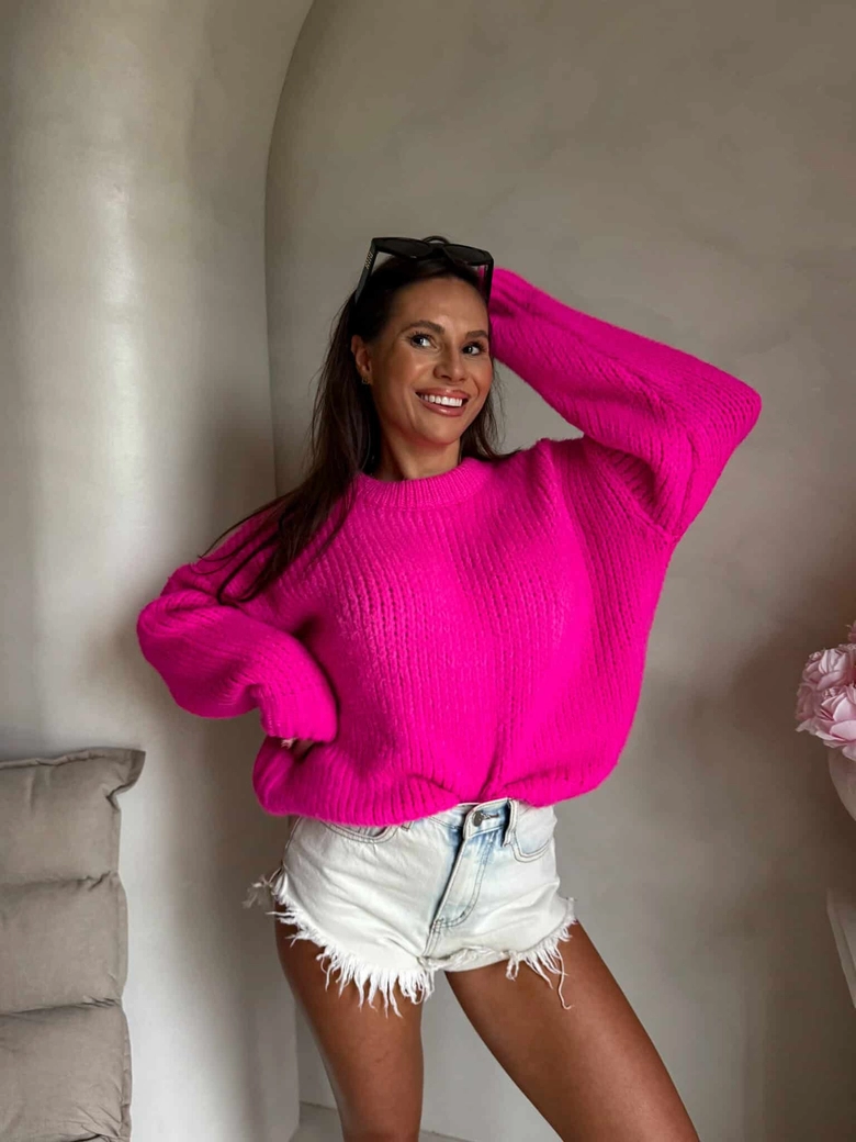 Sweter LEGEND – fuksja