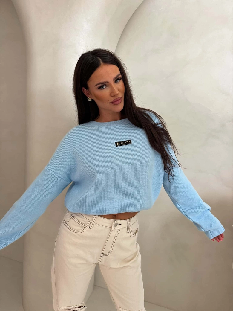 Sweter CANOA – niebieski