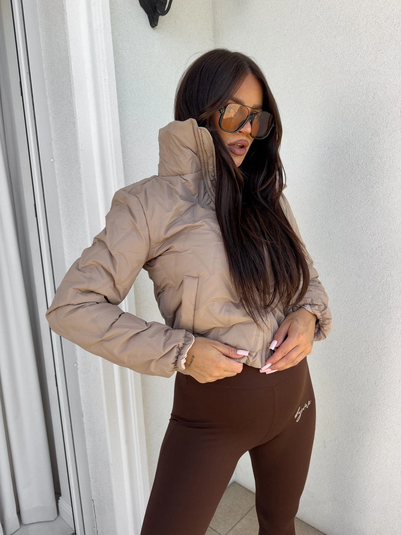 Kurtka VESTE – mleczna czekolada