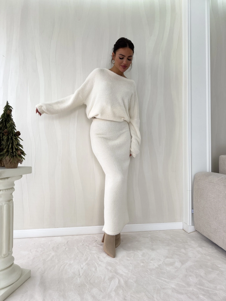 Komplet WINTER - ecru N18990