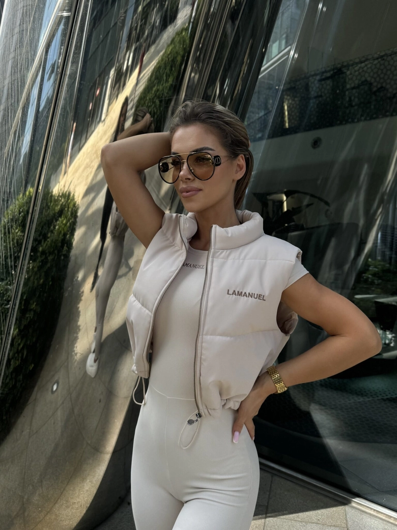 Kombinezon WORK ME beż B15464