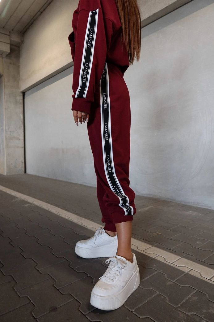 Komplet THAT ONE bordo