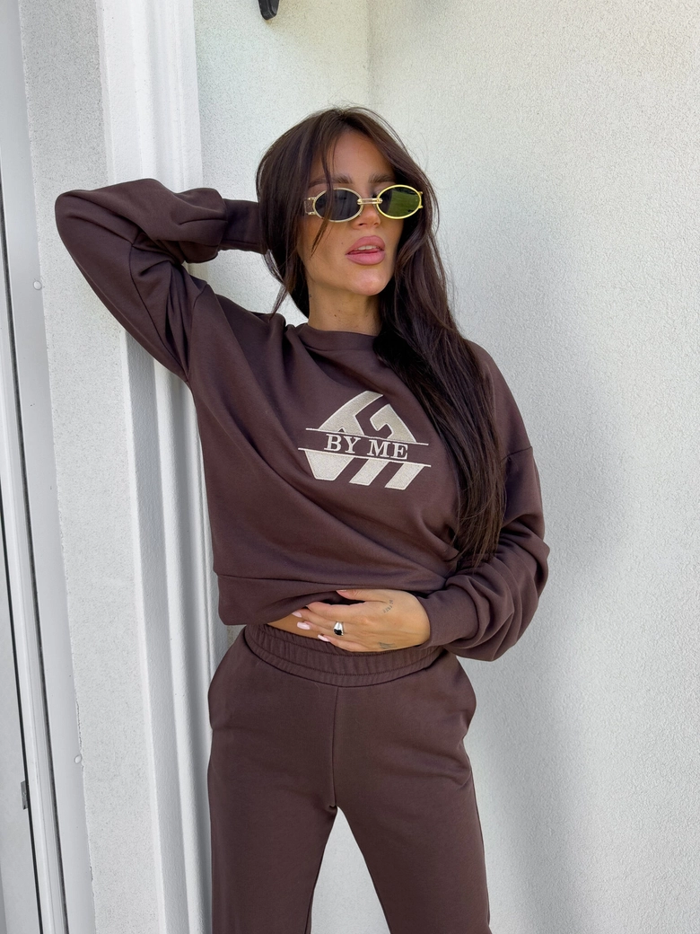 Bluza LUXIT – czekoladowa