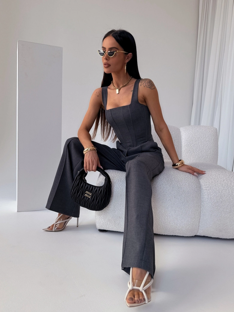 Spodnie DYNASTY grafit