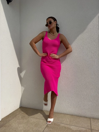 Sukienka SAONA - fuksja