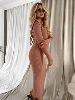 Sukienka LORDIS - carmel