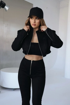 Top damski BG Titty | czarny