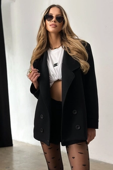 Płaszcz damski BG Voodoo | czarny H20676