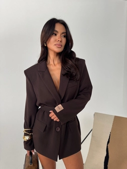 Marynarka DESIRE czekolada