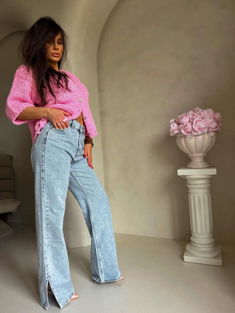 Kardigan ROYAL - różowy