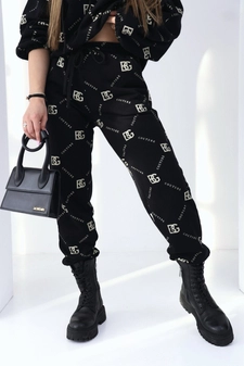 Dres damski BG Holo | czarny-złoty