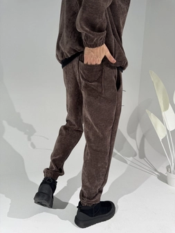 Spodnie KING czekolada