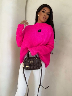 Sweter BUCLA – różowa