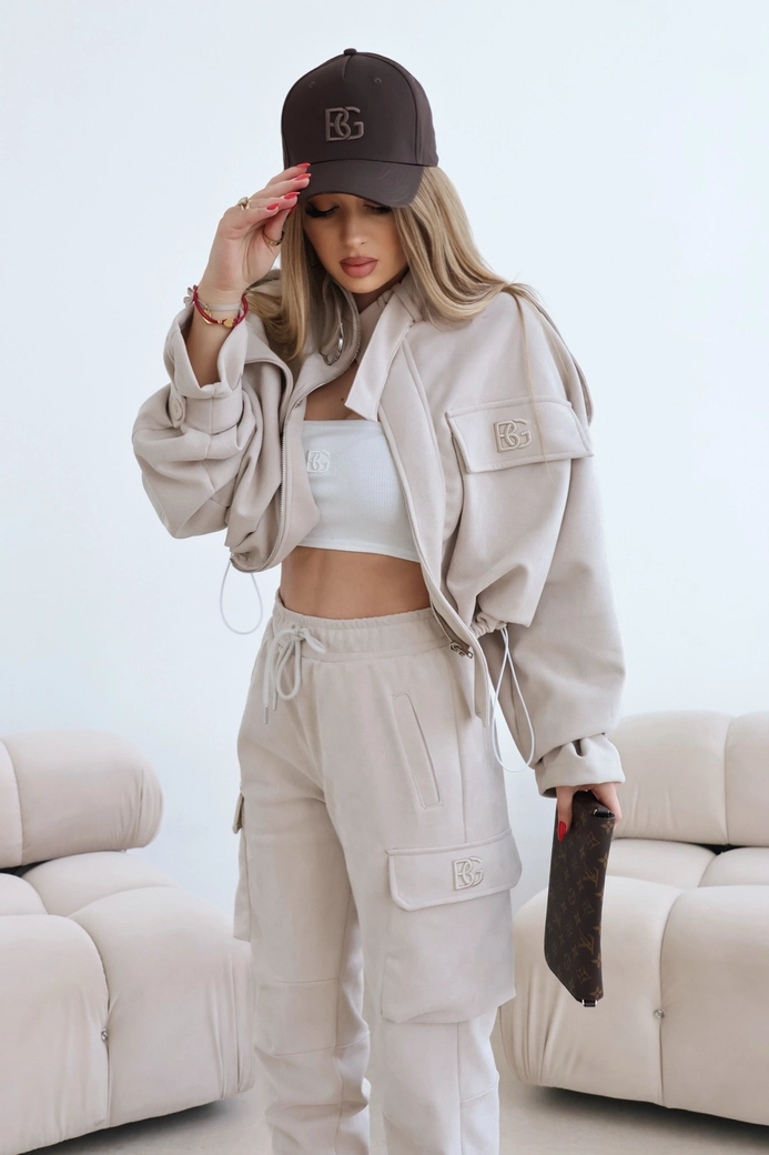 Kurtka damska BG Military | beż