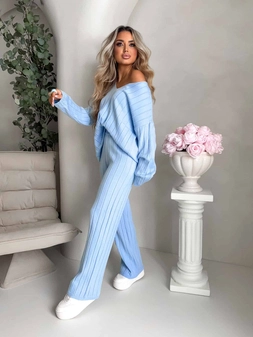 Komplet CANDICE – baby blue