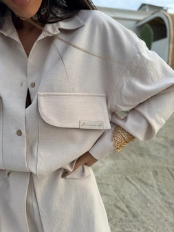 Koszula SAFARI beż limited