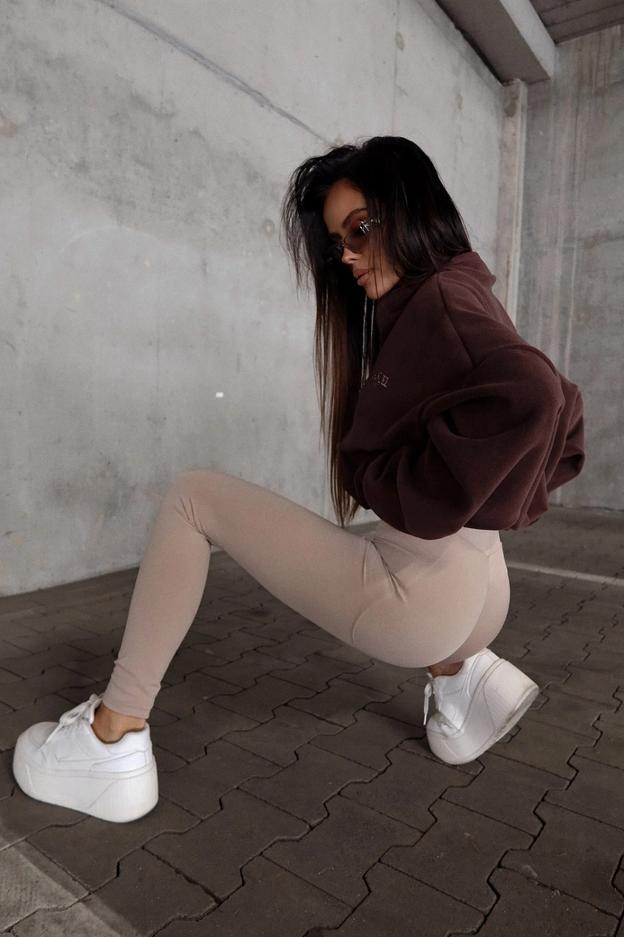 Bluza WARM UP czekolada