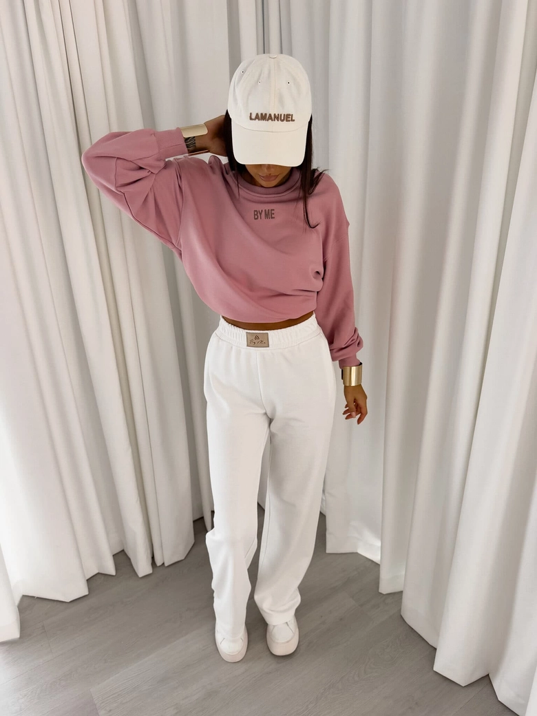 Bluza COTTON - brudny róż