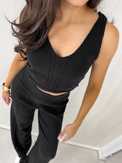Top SAMIRA – czarny