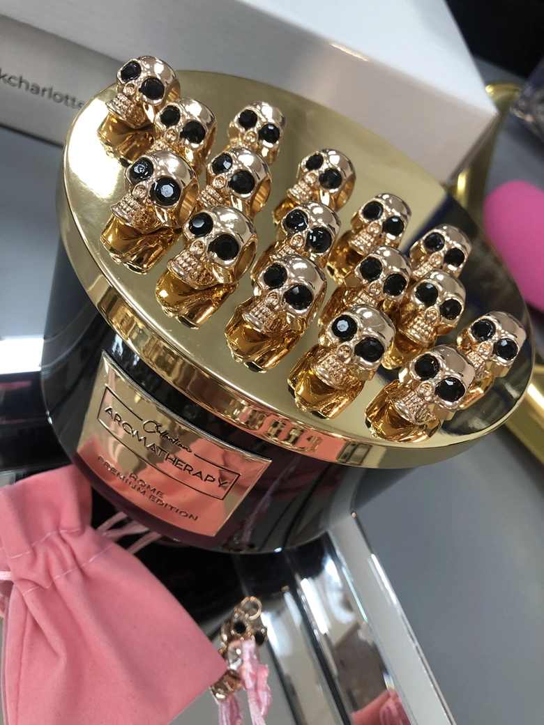 Charms zawieszka ozdoba do butów czaszka X005