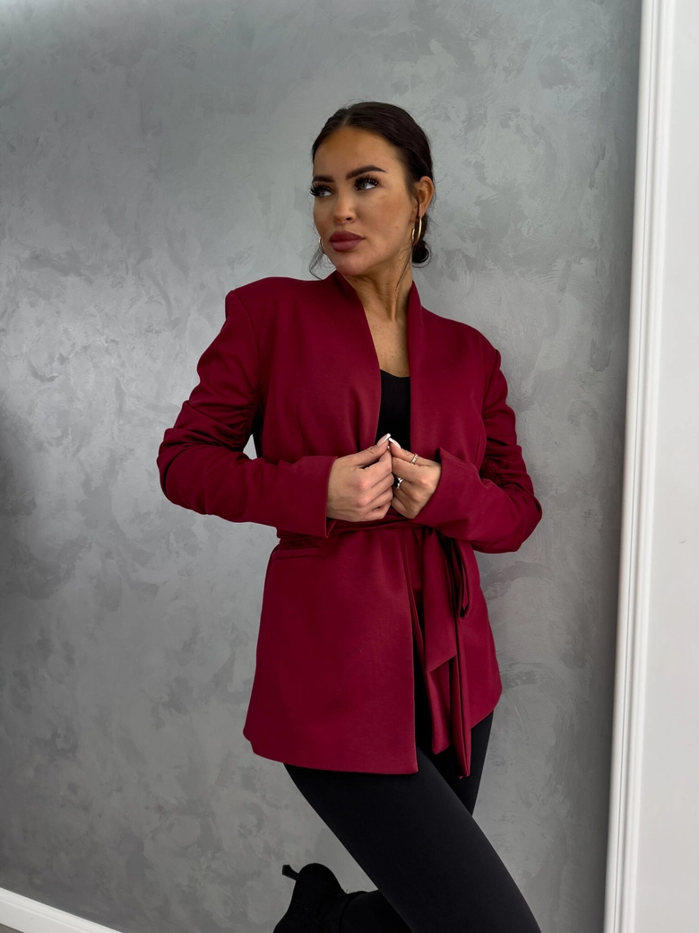 Marynarka ISABELLE – bordo R18983