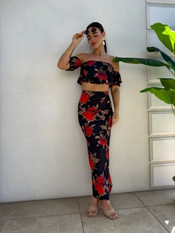 Komplet CATALINA print – romantic