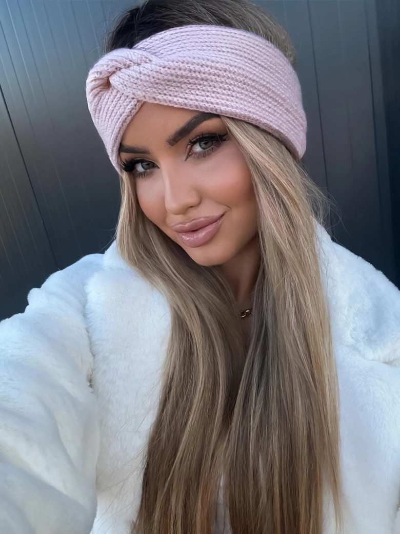 Opaska CATI - pudrowy róż BYME18247