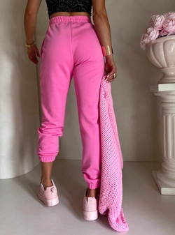 Spodnie dresowe CLASSIC - mocny róż