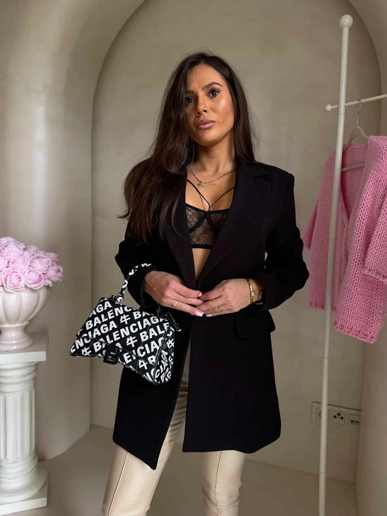 Marynarka LONG – czarna