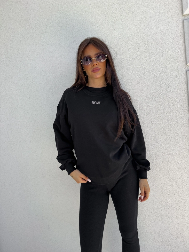 Bluza COTTON - czarna