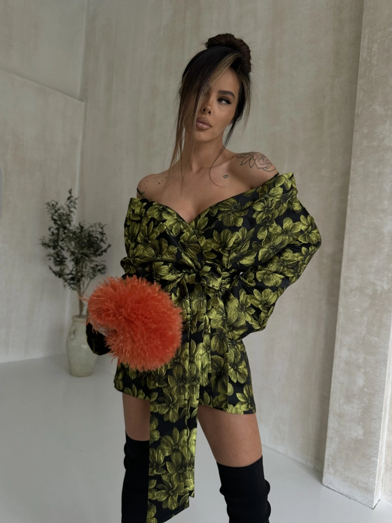 Sukienka AMARA seledyn A18759