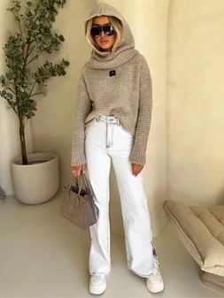 Sweter BUCLA – beżowy