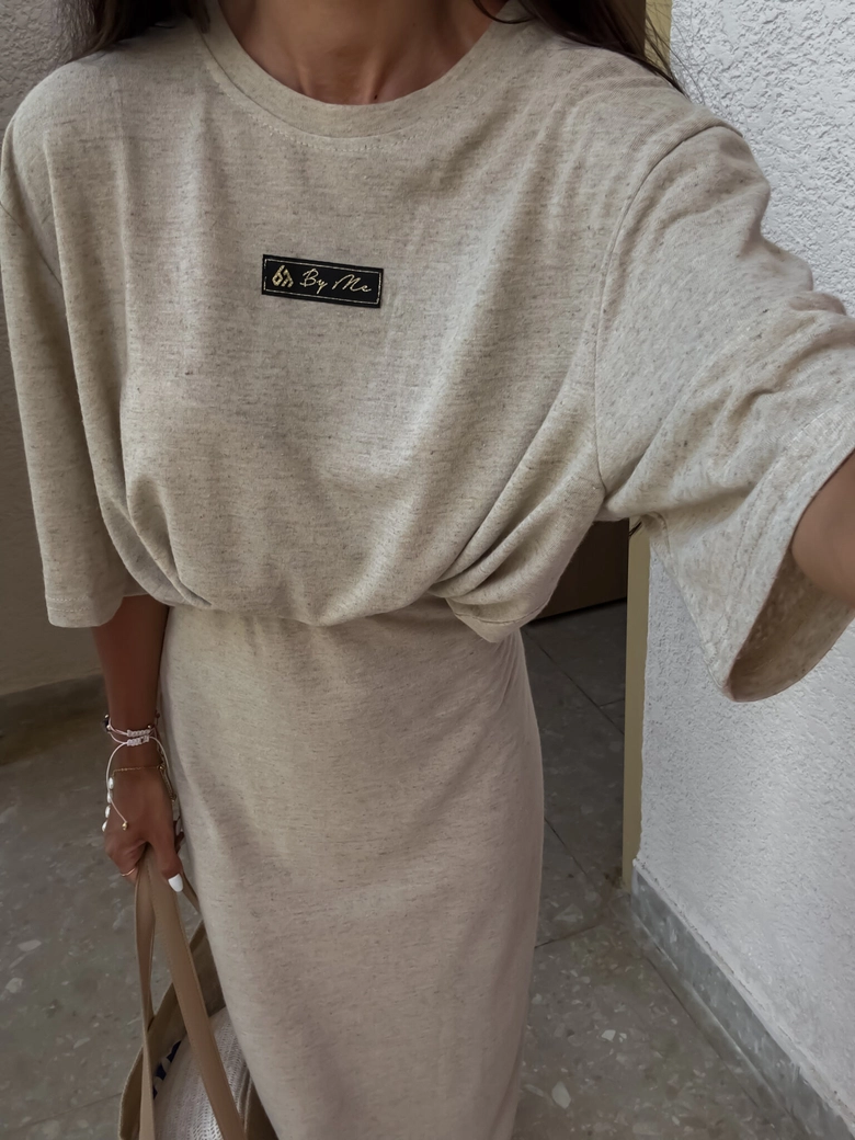 Bluzka T-shirt MARMARIS - beżowa