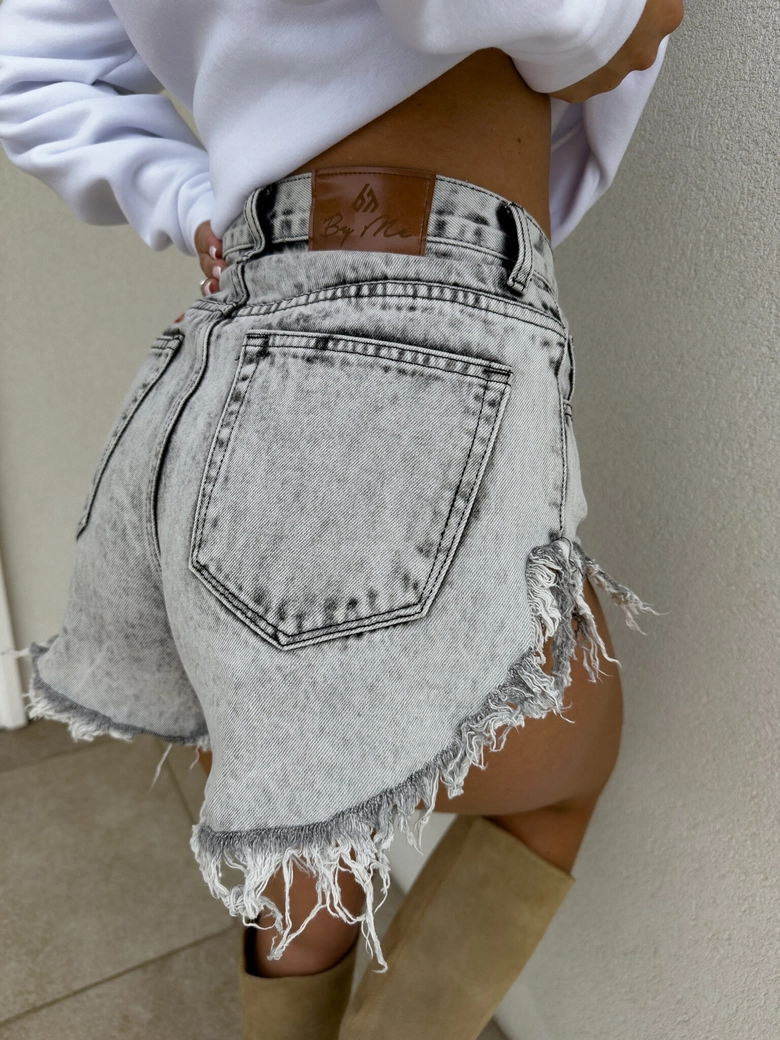Szorty JEANS By Me - szare T16516