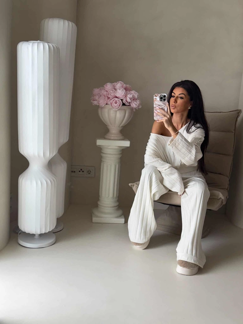 Komplet CANDICE – ecru