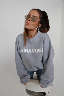 Bluza NOIR szara