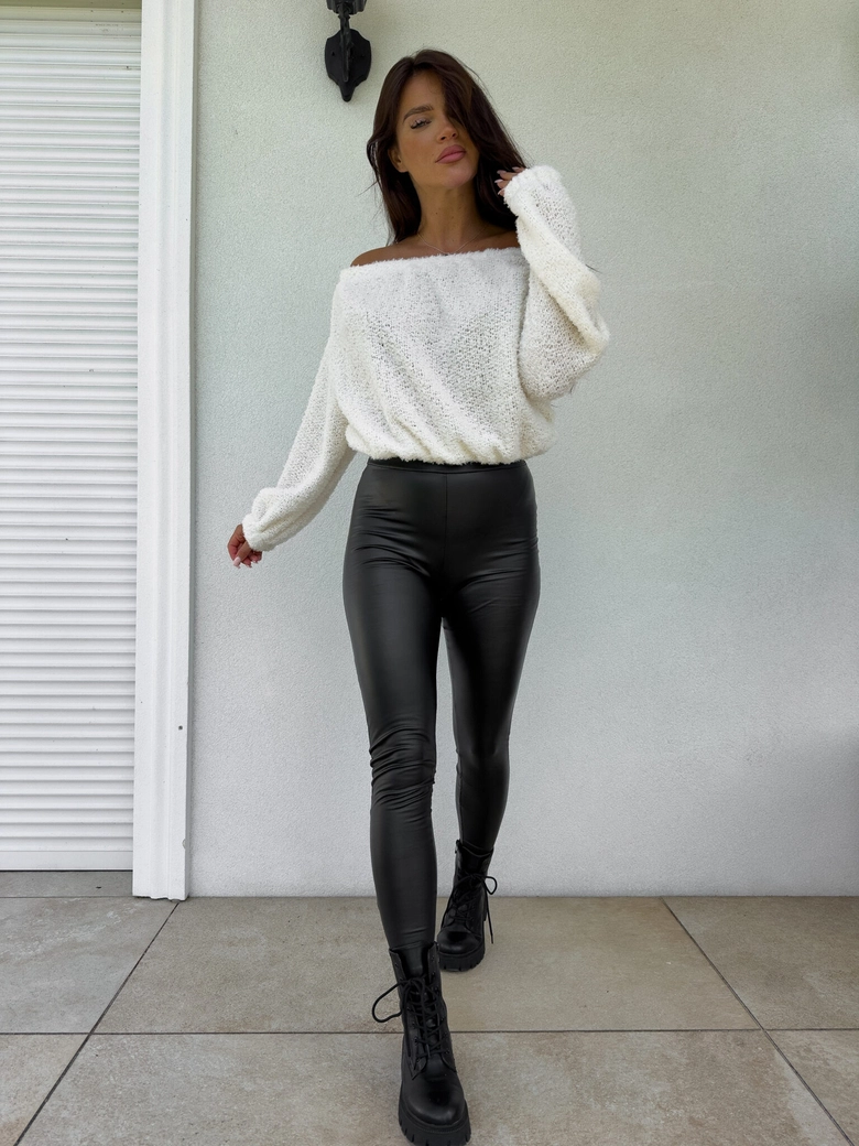 Bluza UNDER baranek – ecru