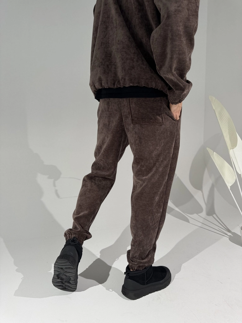 Spodnie KING czekolada