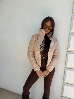 Kurtka VESTE – jasny camel