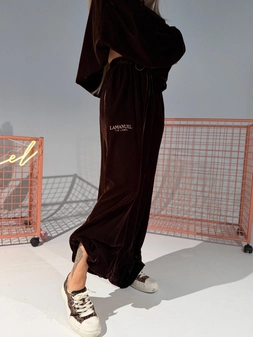 Spodnie NUIT czekolada